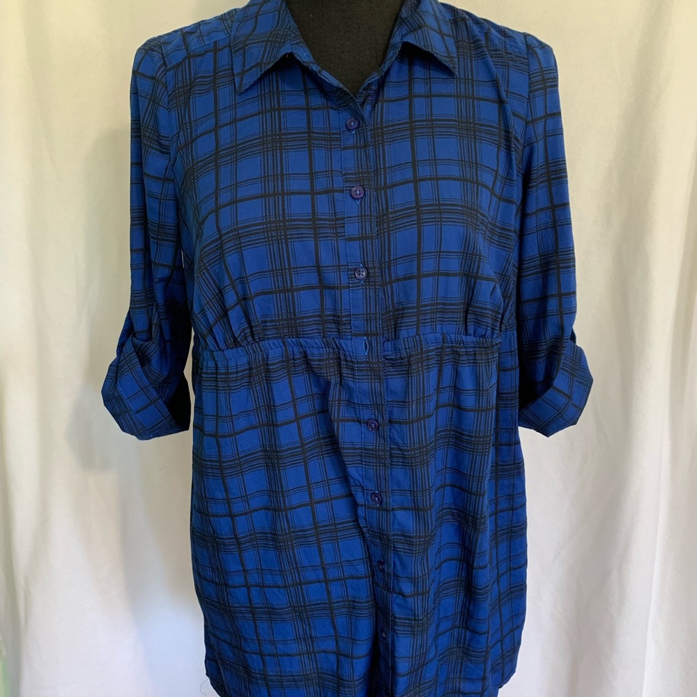 Oh Baby by Motherhood Button Up Maternity Top